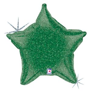 21" HOLOGRAPHIC GREEN STAR