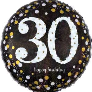 STD SPARKLING BD - 30 HOLOGRAPHIC (PKG)