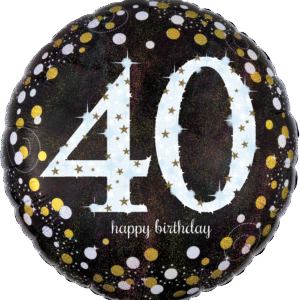 STD SPARKLING BD - 40 HOLOGRAPHIC (PKG)