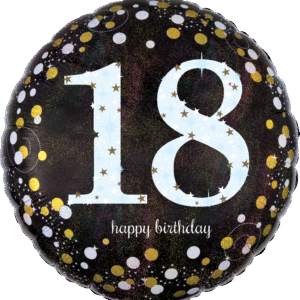 STD SPARKLING BD - 18 HOLOGRAPHIC (PKG)