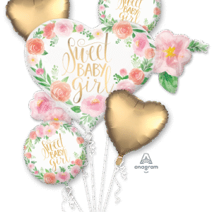 FLORAL BABY GIRL BOUQUET (IC)