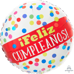 STD FELIZ CUMPLEANOS PRIMARY DOTS (SPANISH) (HBD)