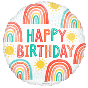 STD RETRO RAINBOW BIRTHDAY