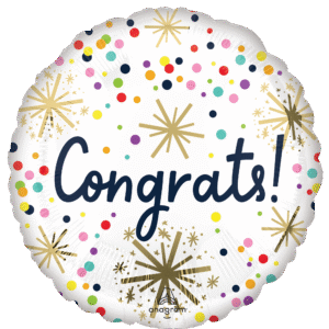 STD CONFETTI SPRINKLE CONGRATS (IC)