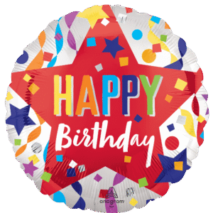 STD HAPPY BIRTHDAY STAR