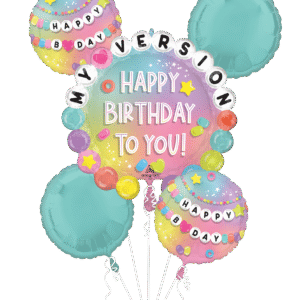 BOUQUET FRIENDSHIP BALLOON HAPPY BIRTHDAY