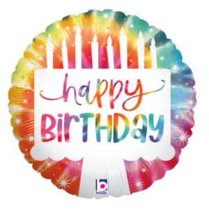 STD TIE-DYE CAKE BIRTHDAY