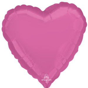 STD BRIGHT BUBBLE GUM PINK HEART