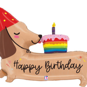 SS HAPPY BIRTHDAY DACHSHUND
