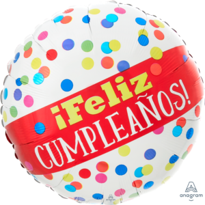 STD FELIZ CUMPLEANOS PRIMARY DOTS (SPANISH) (HBD)
