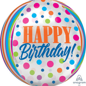 ORBZ BIRTHDAY BRIGHT DOTS