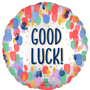 STD PAINTERLY DOTS GOOD LUCK