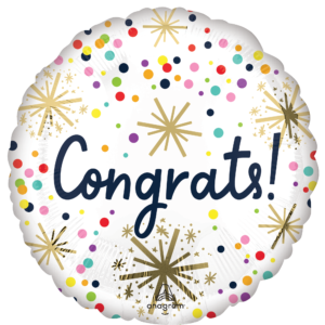 STD CONFETTI SPRINKLE CONGRATS  (IC)