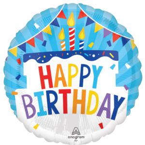 STD HAPPY BIRTHDAY TIERED CAKE