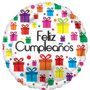 STD FELIZ CUMPLEANOS MUCHO REGALOS (SPANISH) (HBD)