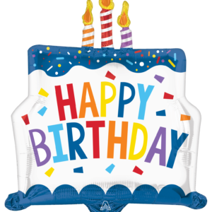 SS HAPPY BIRTHDAY TIERED CAKE  *