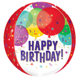 ORBZ BIRTHDAY BALLOONS  *